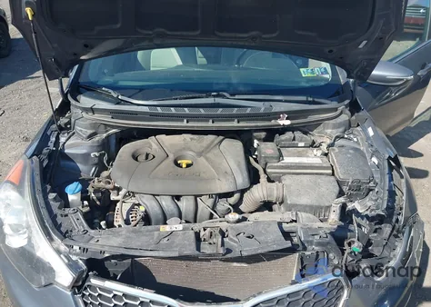 2014 Kia Forte Ex из США, поврежденный, VIN KNAFX4A86E5047154